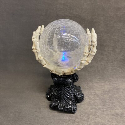Halloween Skeleton Hand Crystal Ball