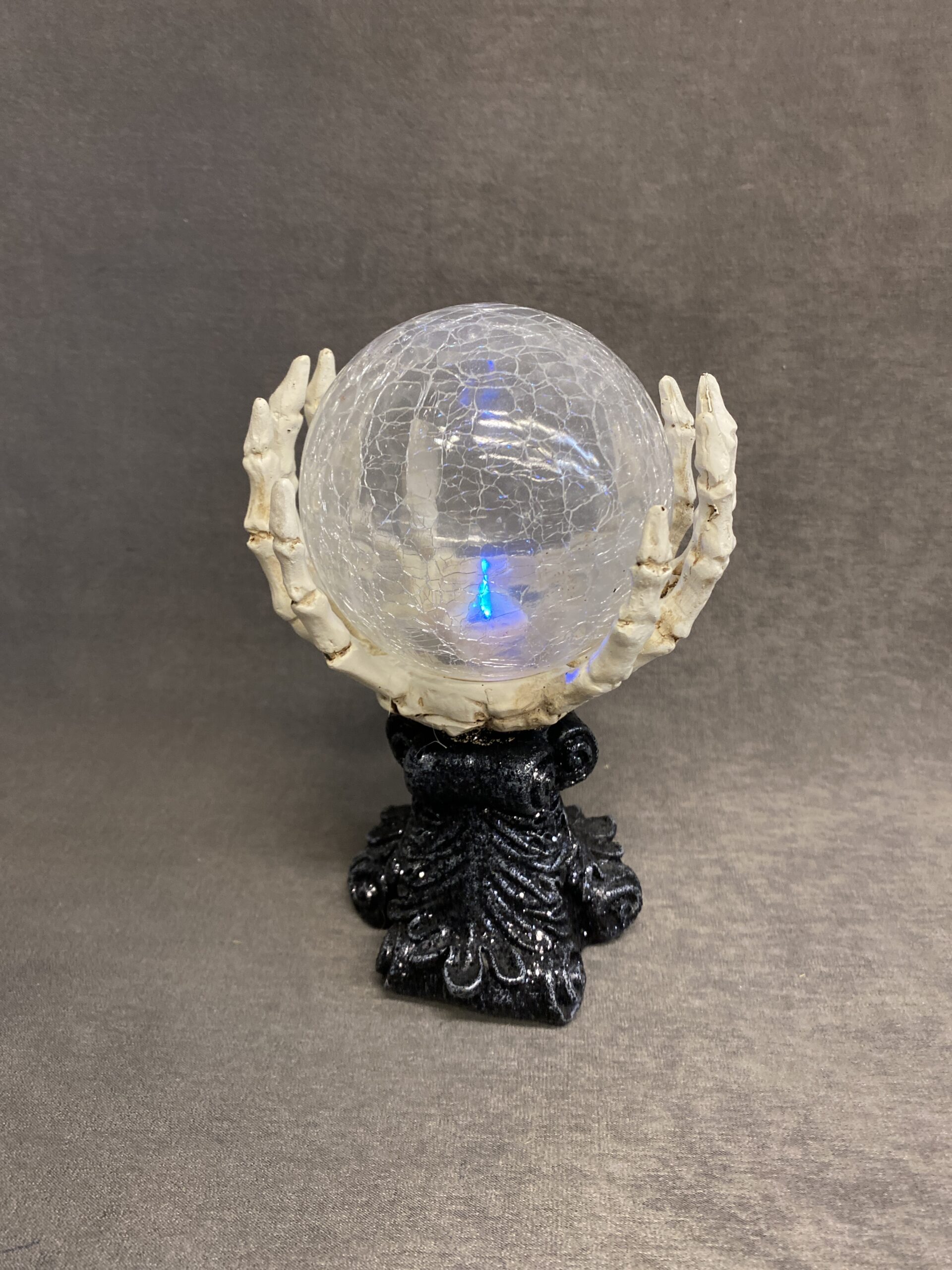 Halloween Skeleton Hand Crystal Ball