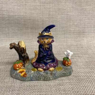 2PC PartyLite Halloween Tealight Holder – Cat