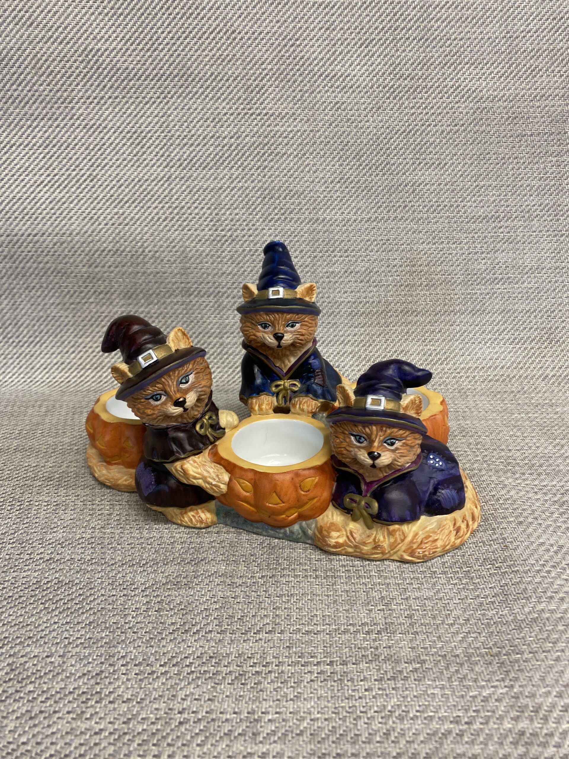 PartyLite Halloween Tealight Holder – Cats