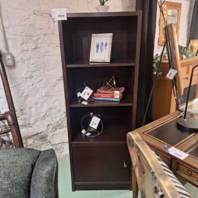 Palliser Modern Black Wood Bookcase