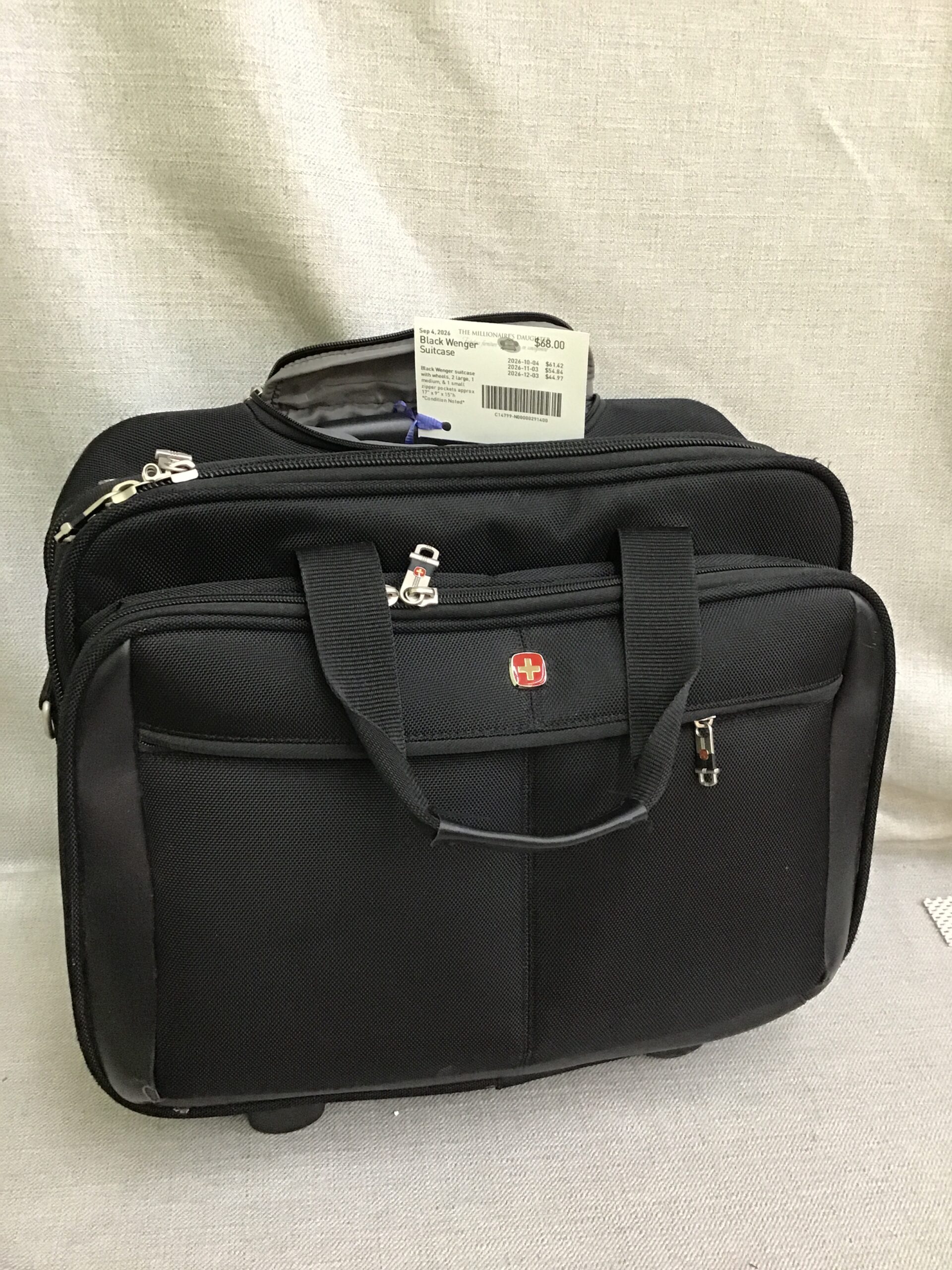 Black Wenger Suitcase