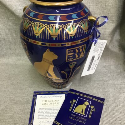 The Franklin Mint ‘The Golden Vase of Bast’