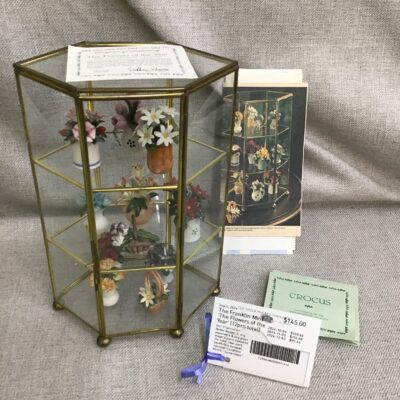 The Franklin Mint ‘The Flowers of the Year’ (12pcs total)