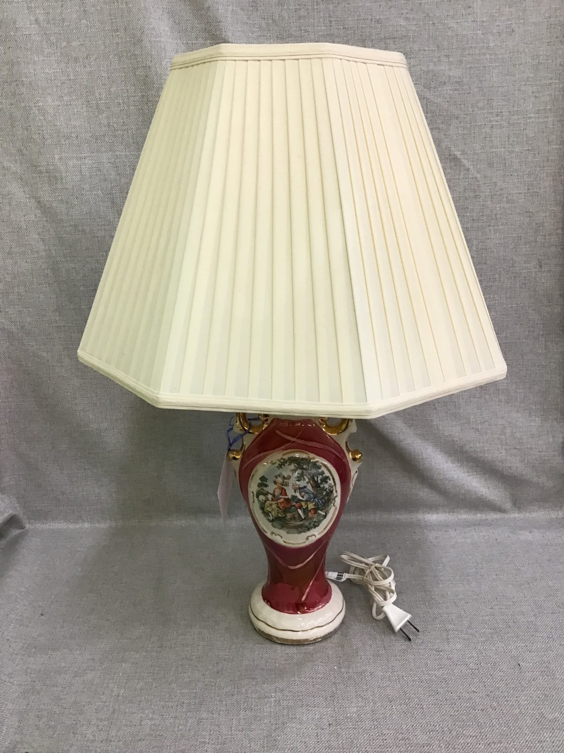 Victorian Boudoir Lamp- 22″h