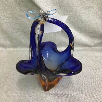 Blue Glass Bag