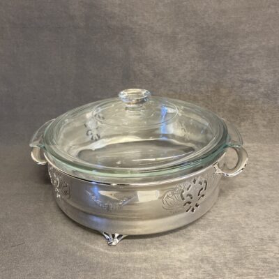 3PC Silverplate Casserole
