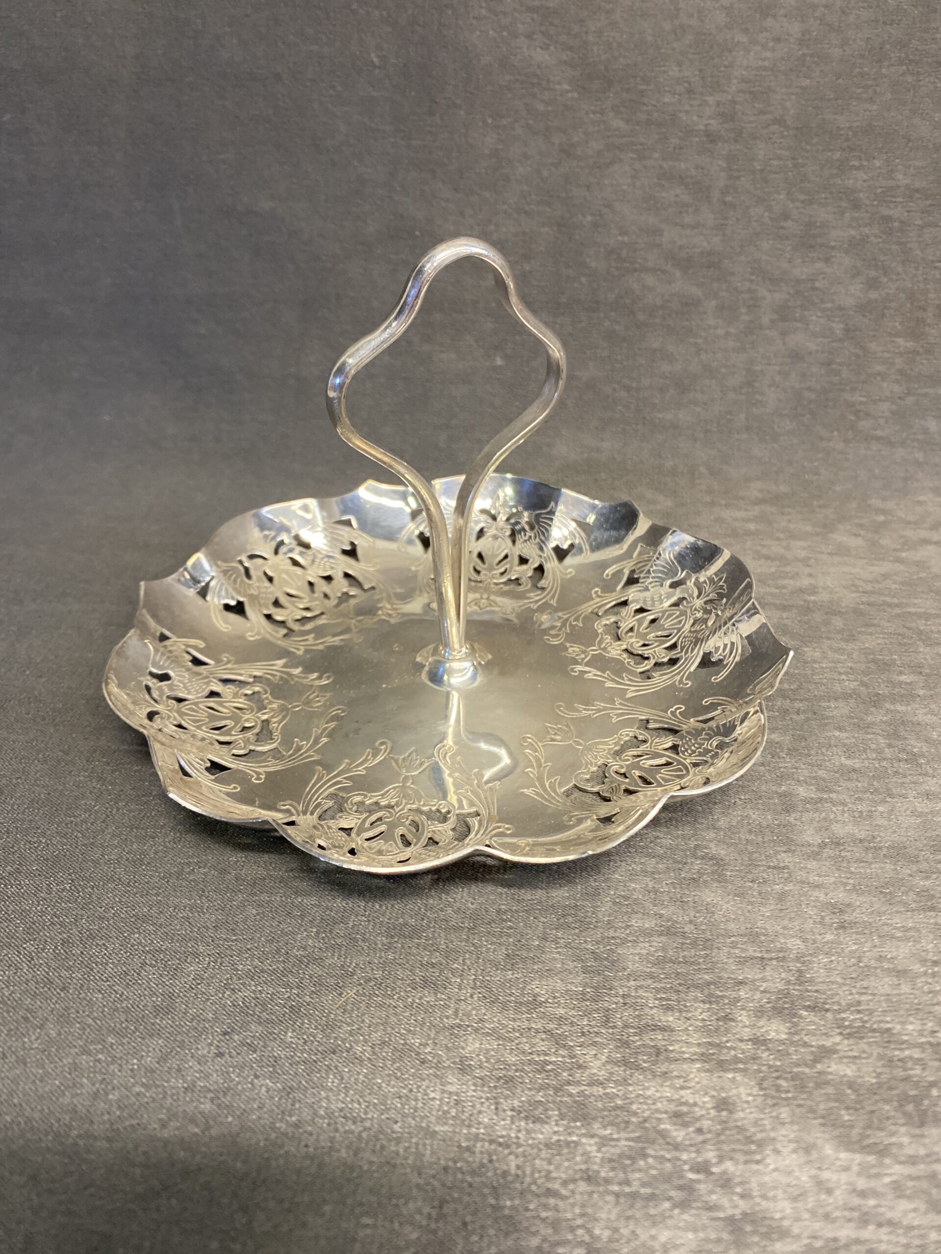 Silverplate Dainty Tray