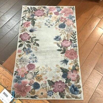 Floral Floor Mat