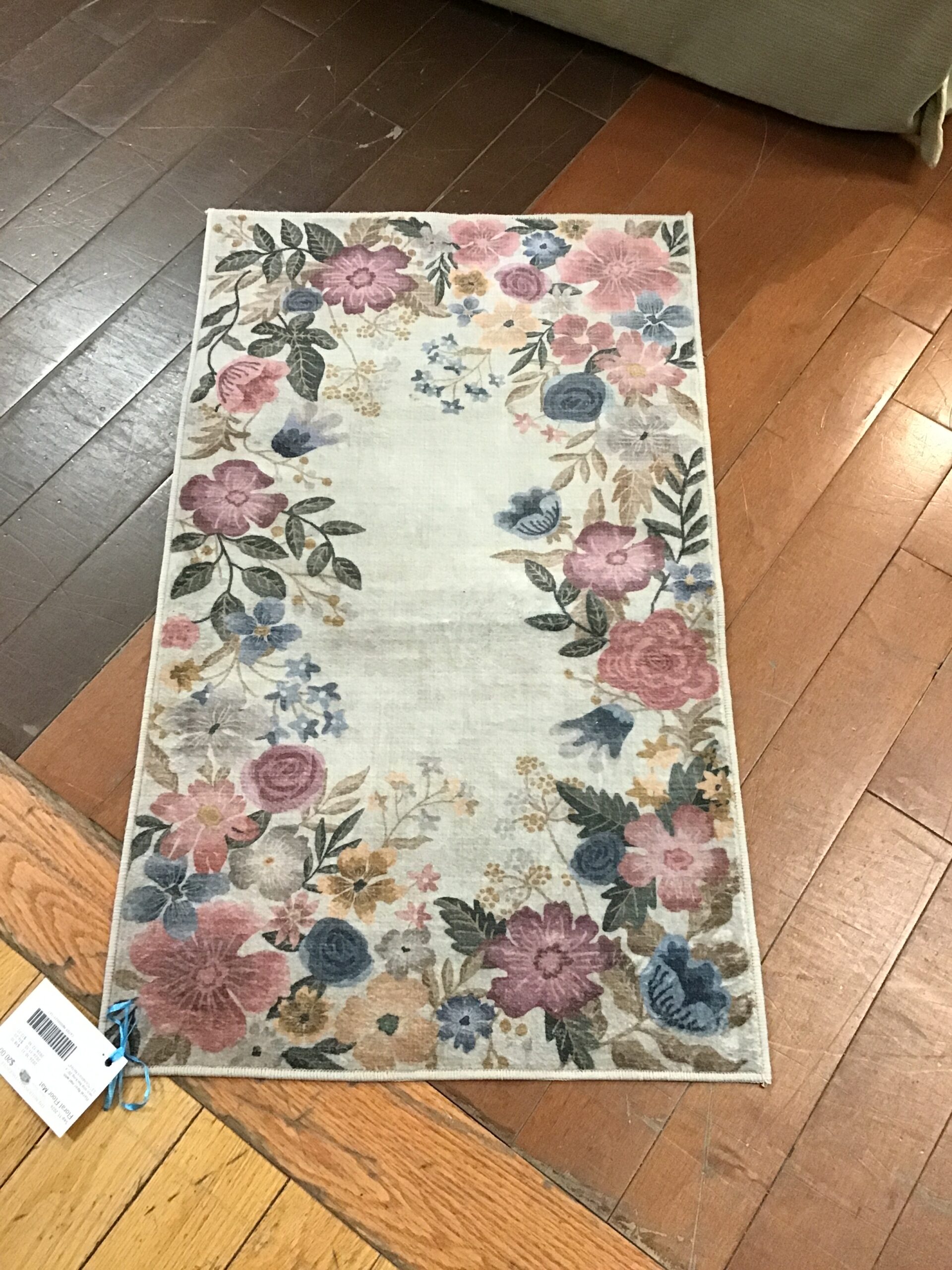 Floral Floor Mat