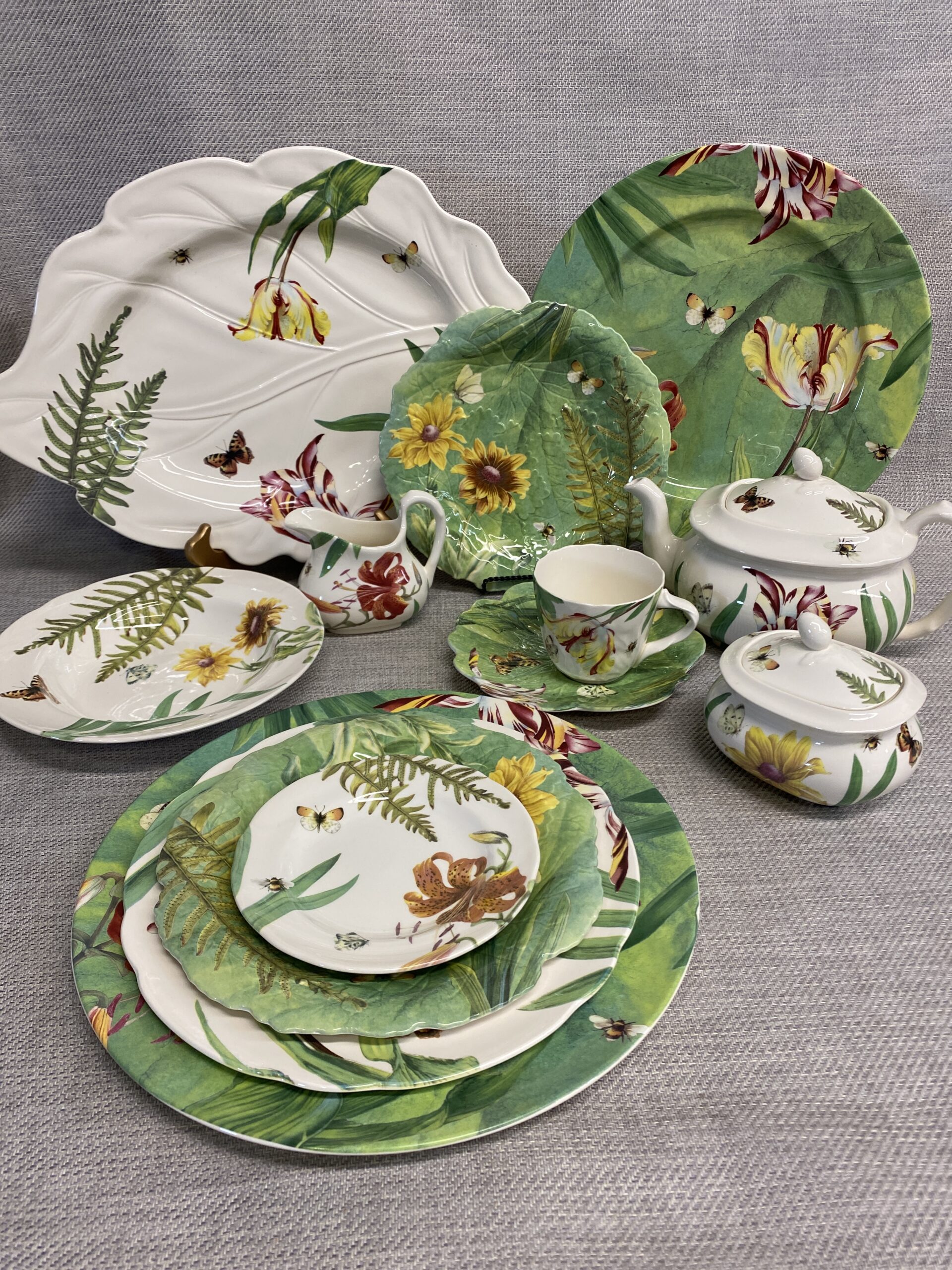 Spode “Floral Haven” 6PC Setting For 11 +