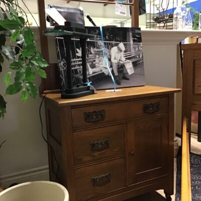 Vintage Wash Stand w/Towel Bar