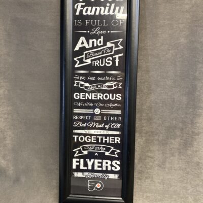 “Flyers” Family Wall Sign