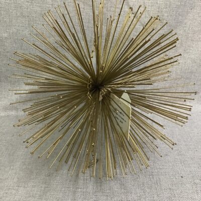 Hanging Gold Spiked Decor