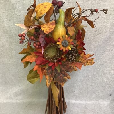 Standing Floral Fall Bouquet