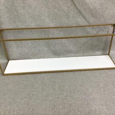 Modern White Wood Shelf
