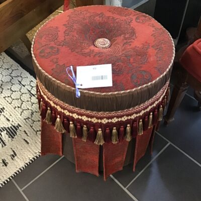 Round Oriental Style Ottoman