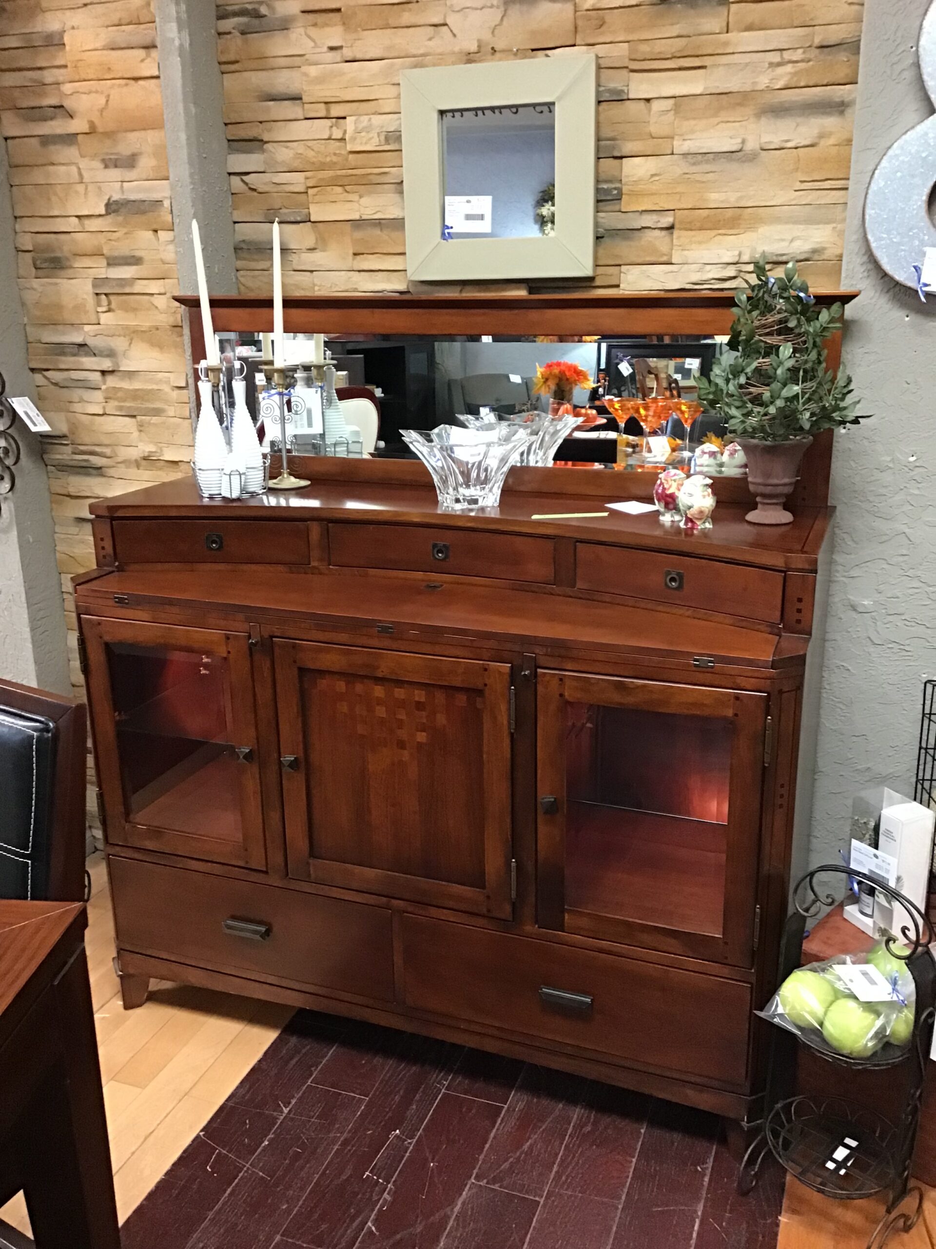 Universal Furniture Mirrored Buffet