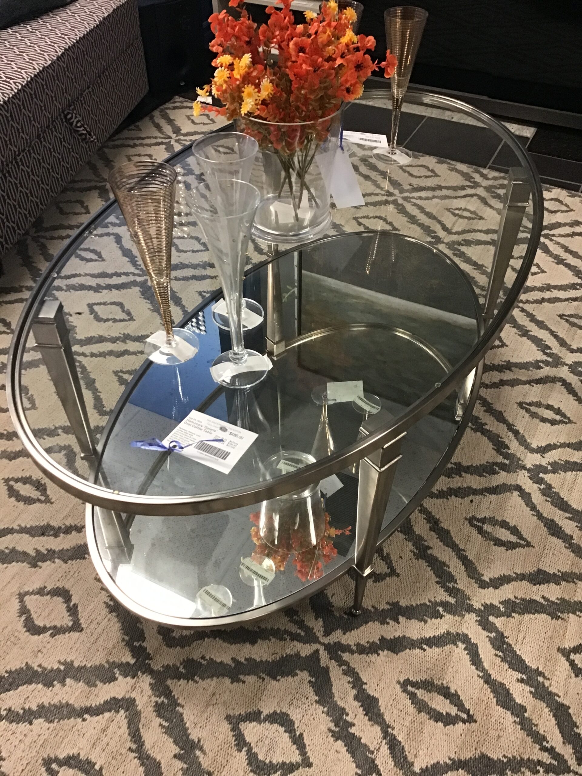 Hammary ‘Galerie’ Oval Coffee Table