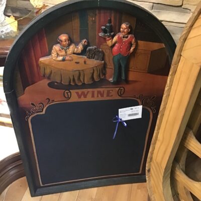 ‘Wine’ Chalkboard Wall Decor