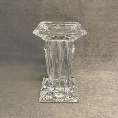 Partylite Quad Prism Crystal Candleholder / Vase