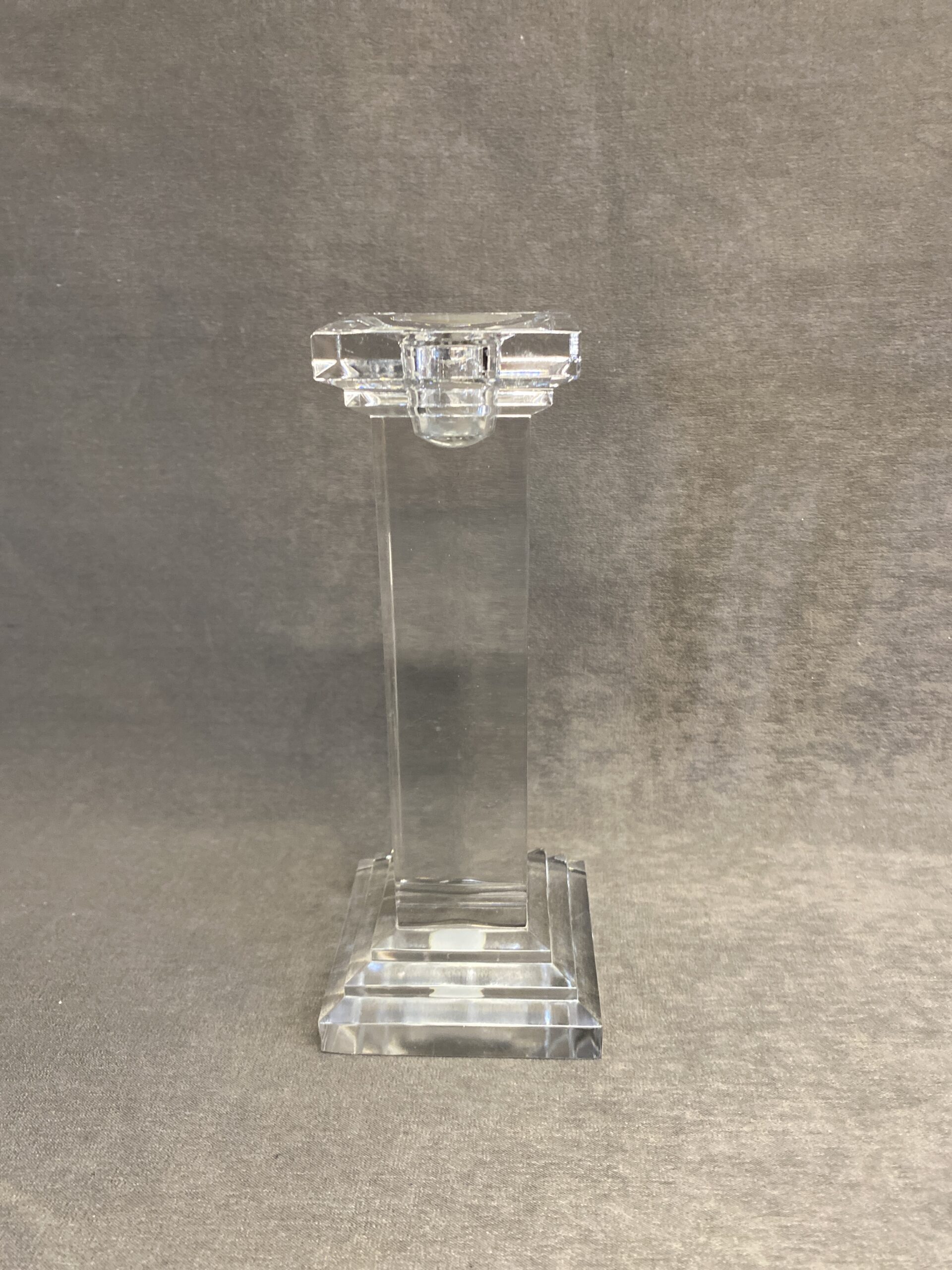 Czech Crystal Candleholder – Square
