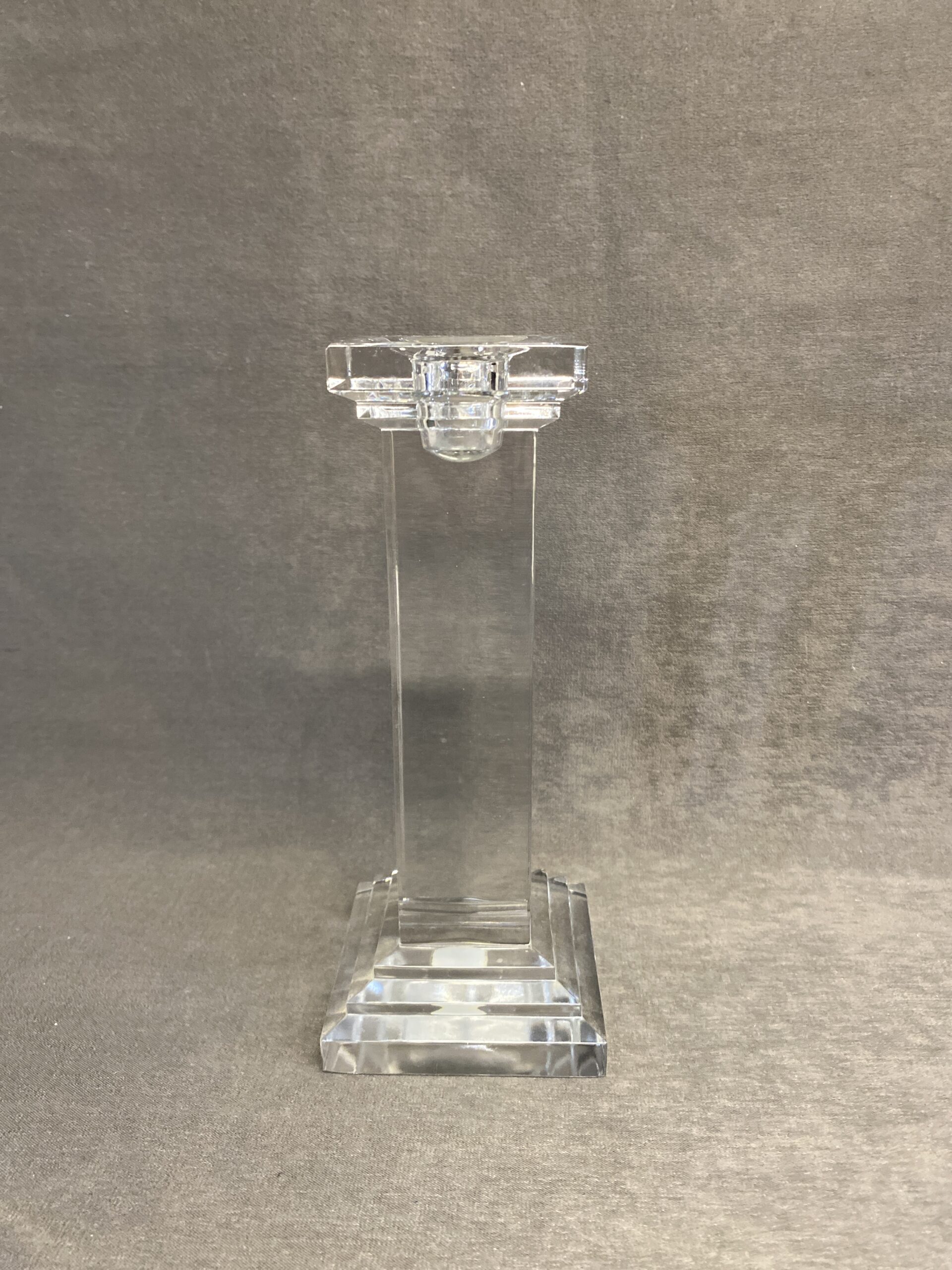 Czech Crystal Candleholder – Square