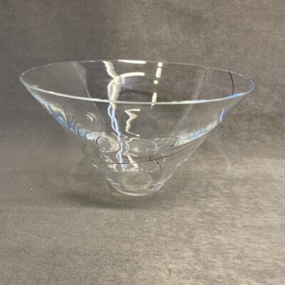 Kosta Boda “Line Black” Bowl