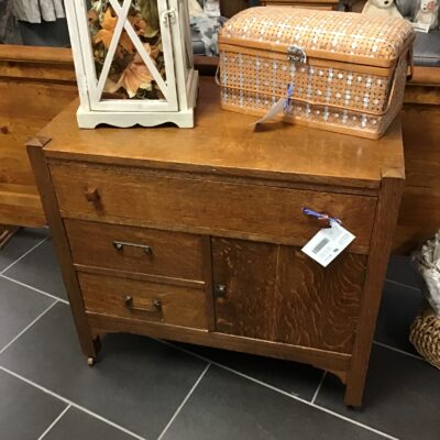 Antique Oak Washstand