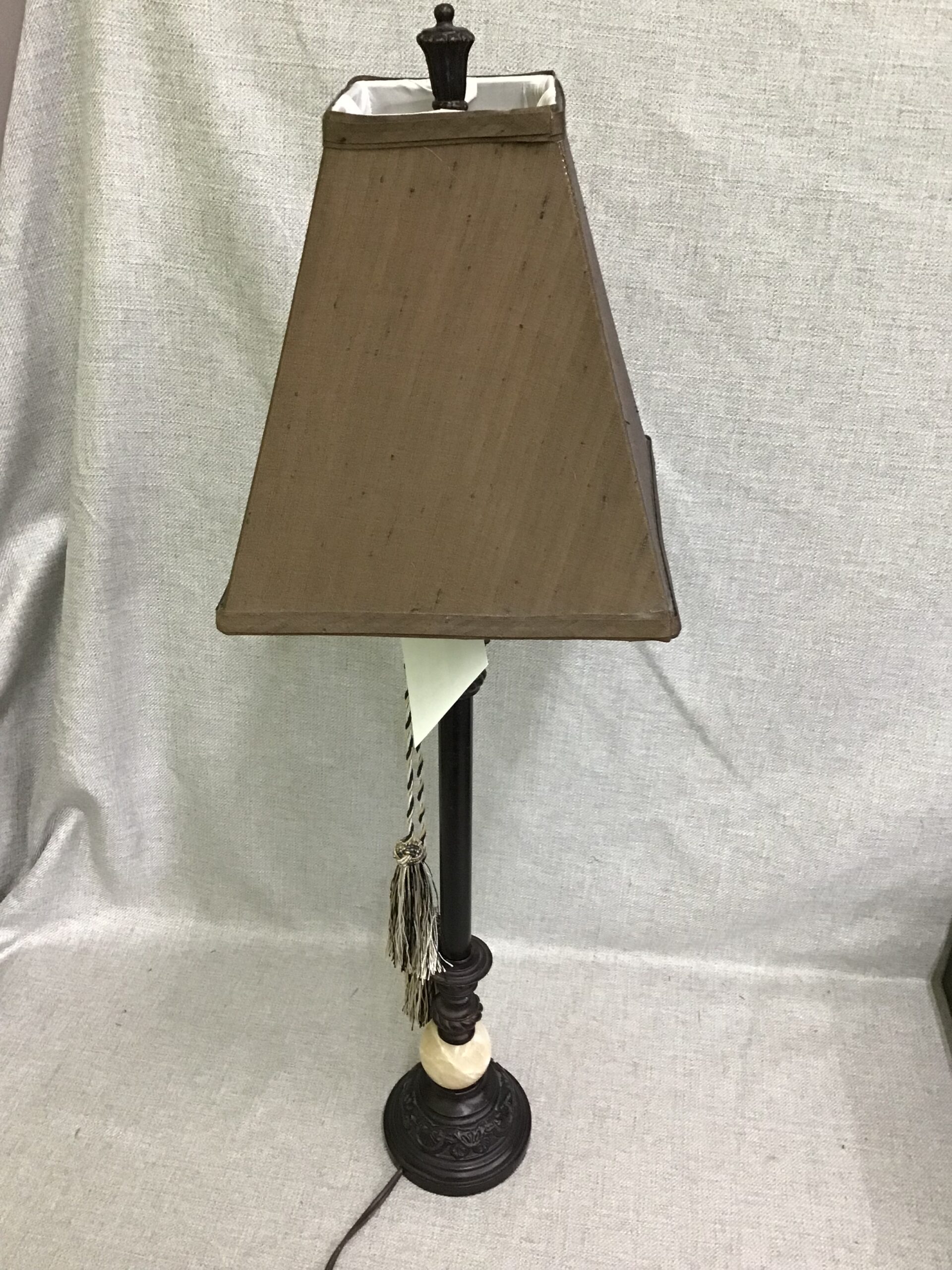 Bombay Co Buffet Lamp- 31″h