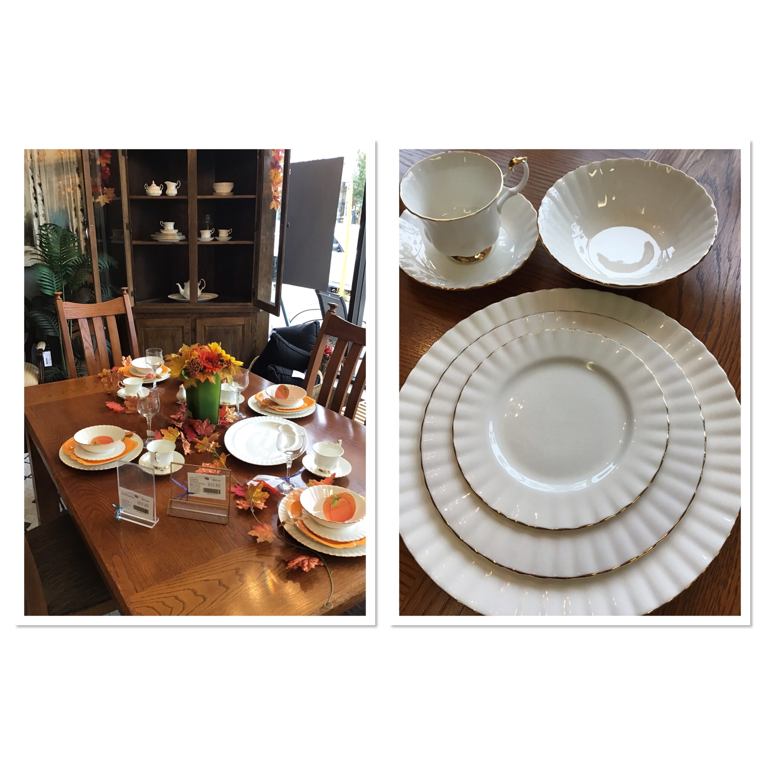 Royal Albert ‘Val D’or’ China Set for 8