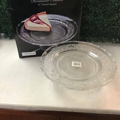 BOWRING Footed Cake Plate