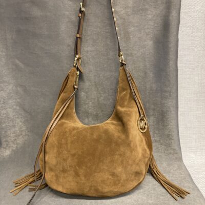 Michael Kors Rhea Slouchy Suede Shoulder Bag