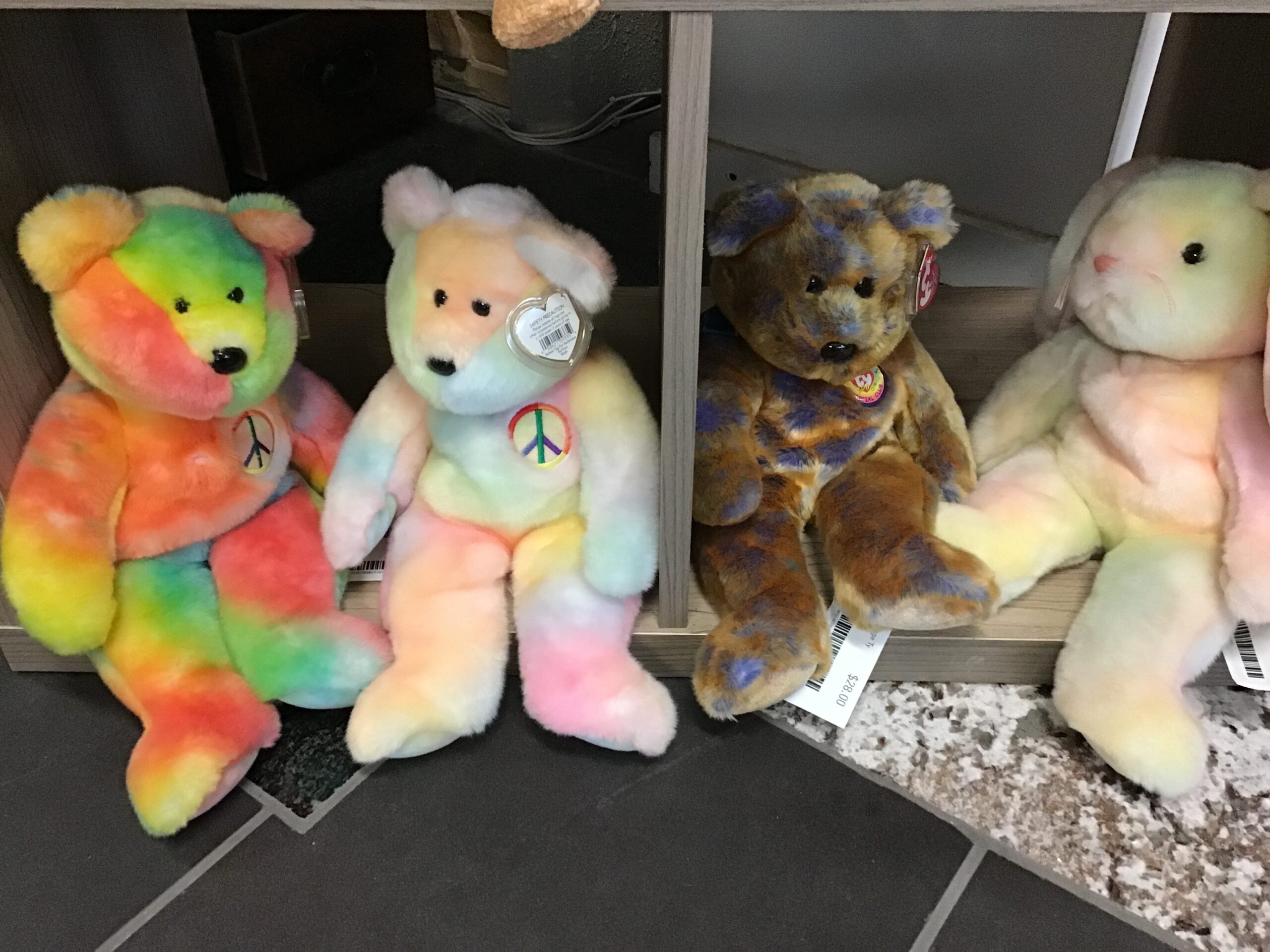 Assorted Vintage Ty Beanie Babies