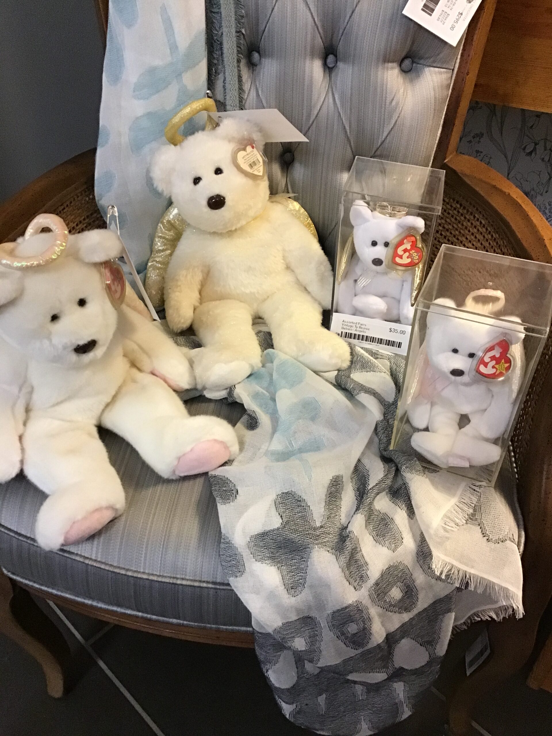 Assorted Pairs Vintage Ty Beanie Babies- Angels
