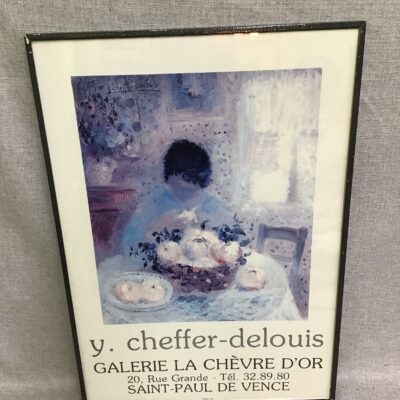 Y. Cheffer-Delouis Galerie Framed Poster