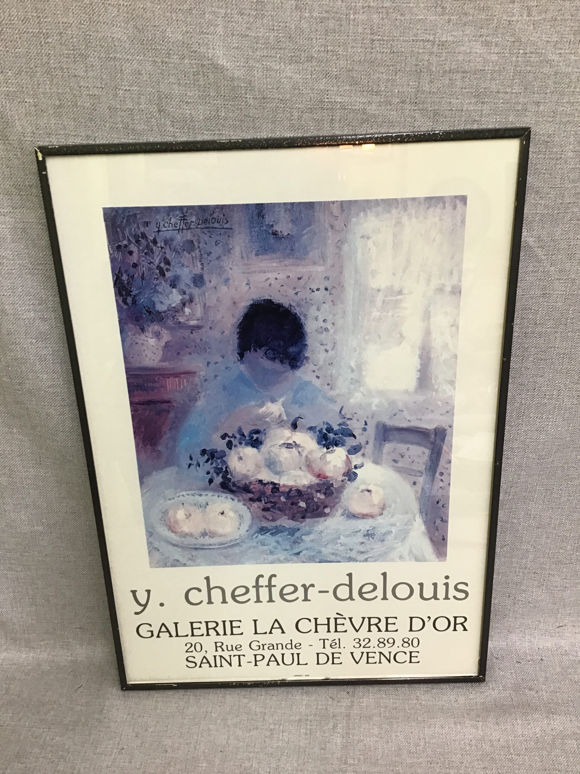 Y. Cheffer-Delouis Galerie Framed Poster
