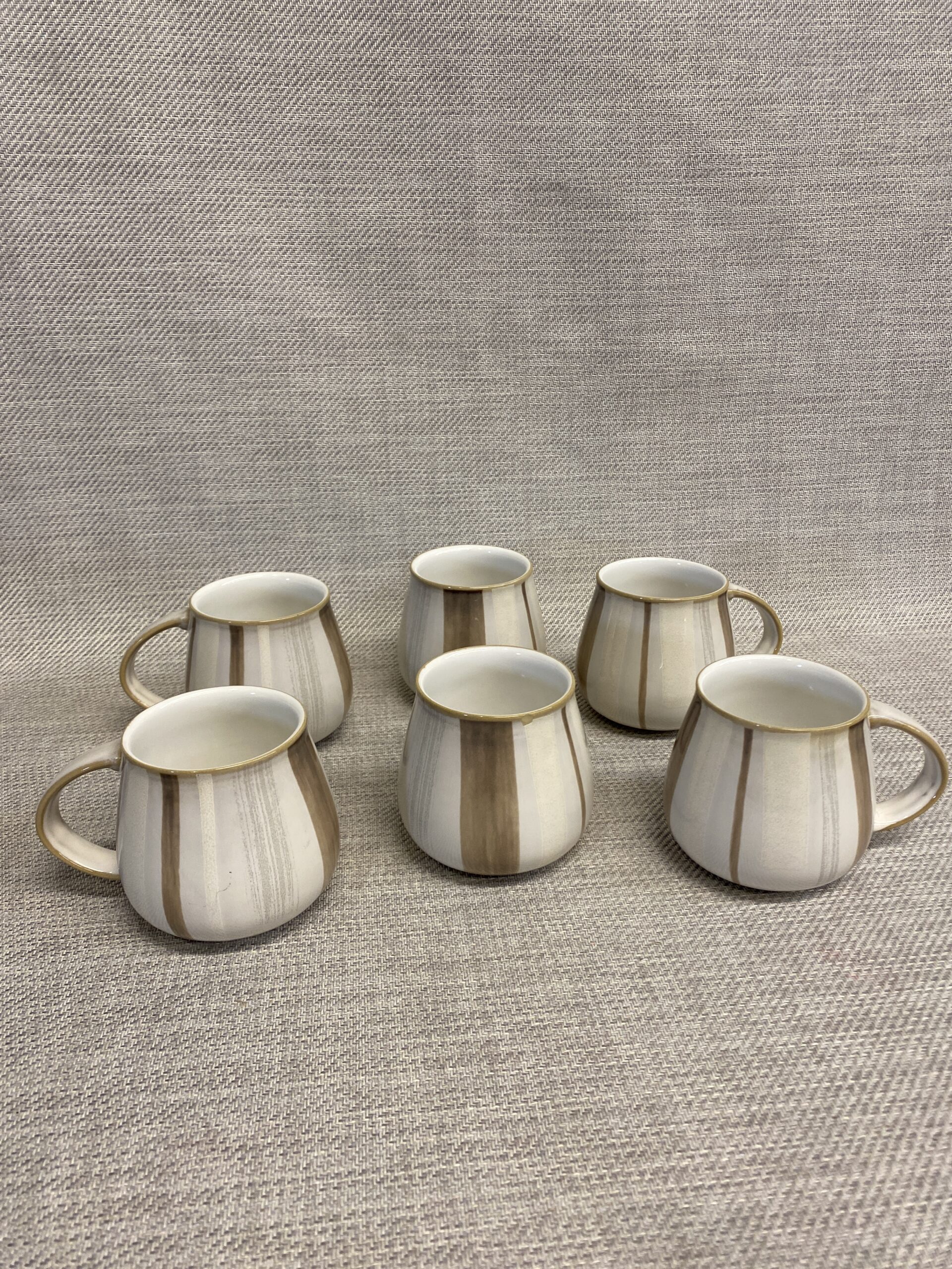 Set 6 Denby “Truffle Layer” Mugs