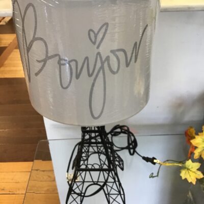 Paris Table Lamp- 18.5″h
