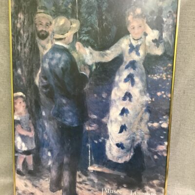 Pierre-Auguste Renoir ‘The Swing’ Poster