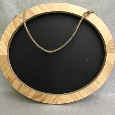 Oval Chalkboard Sign