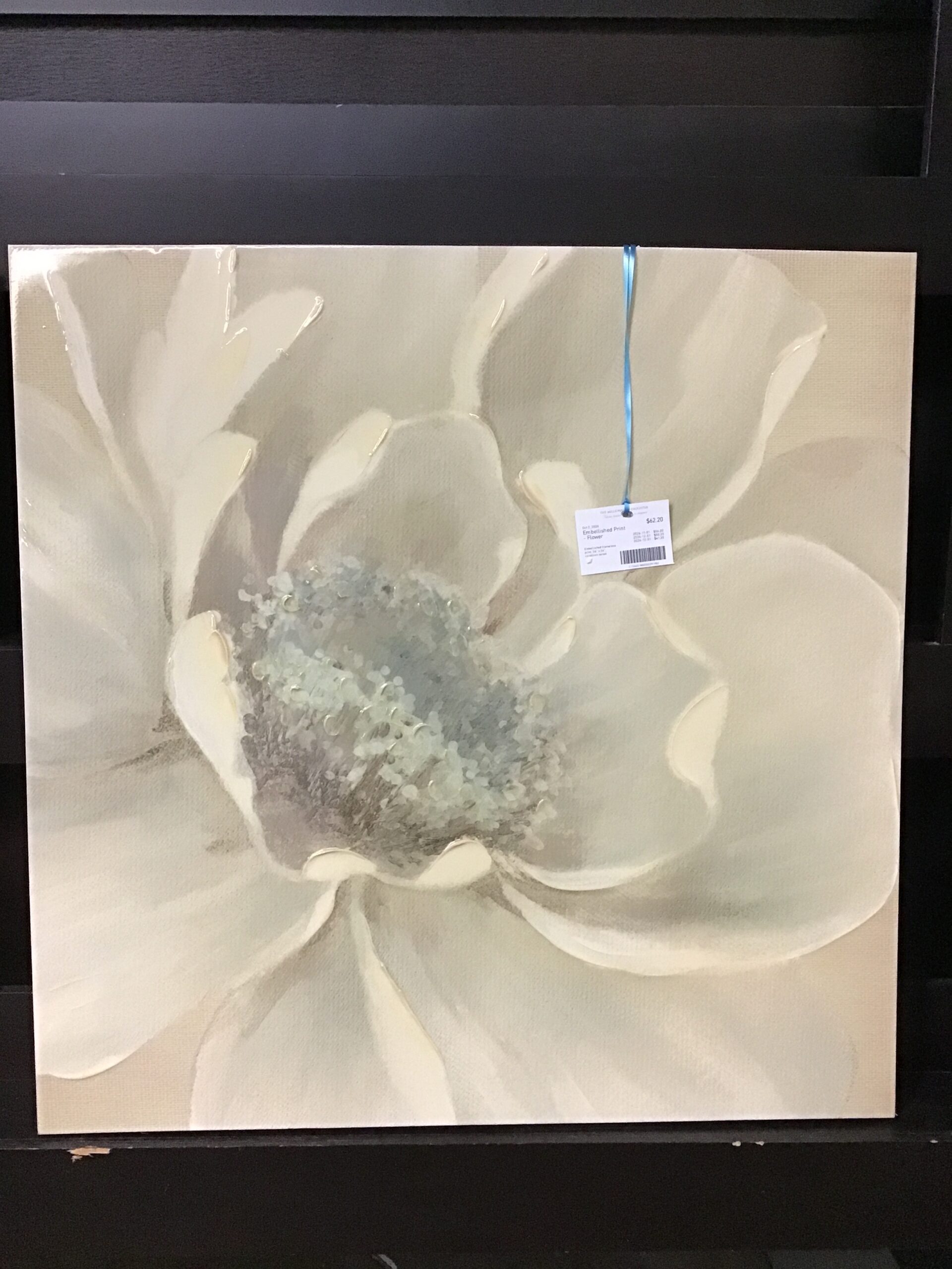 Embellished Print – Flower