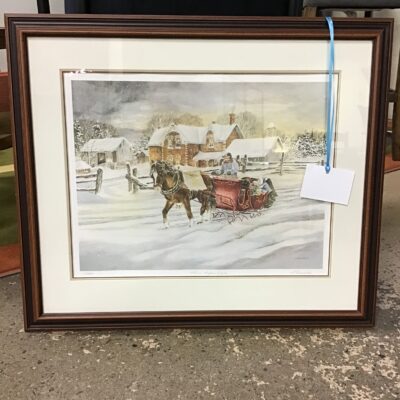 Framed Print – Home Before Dark