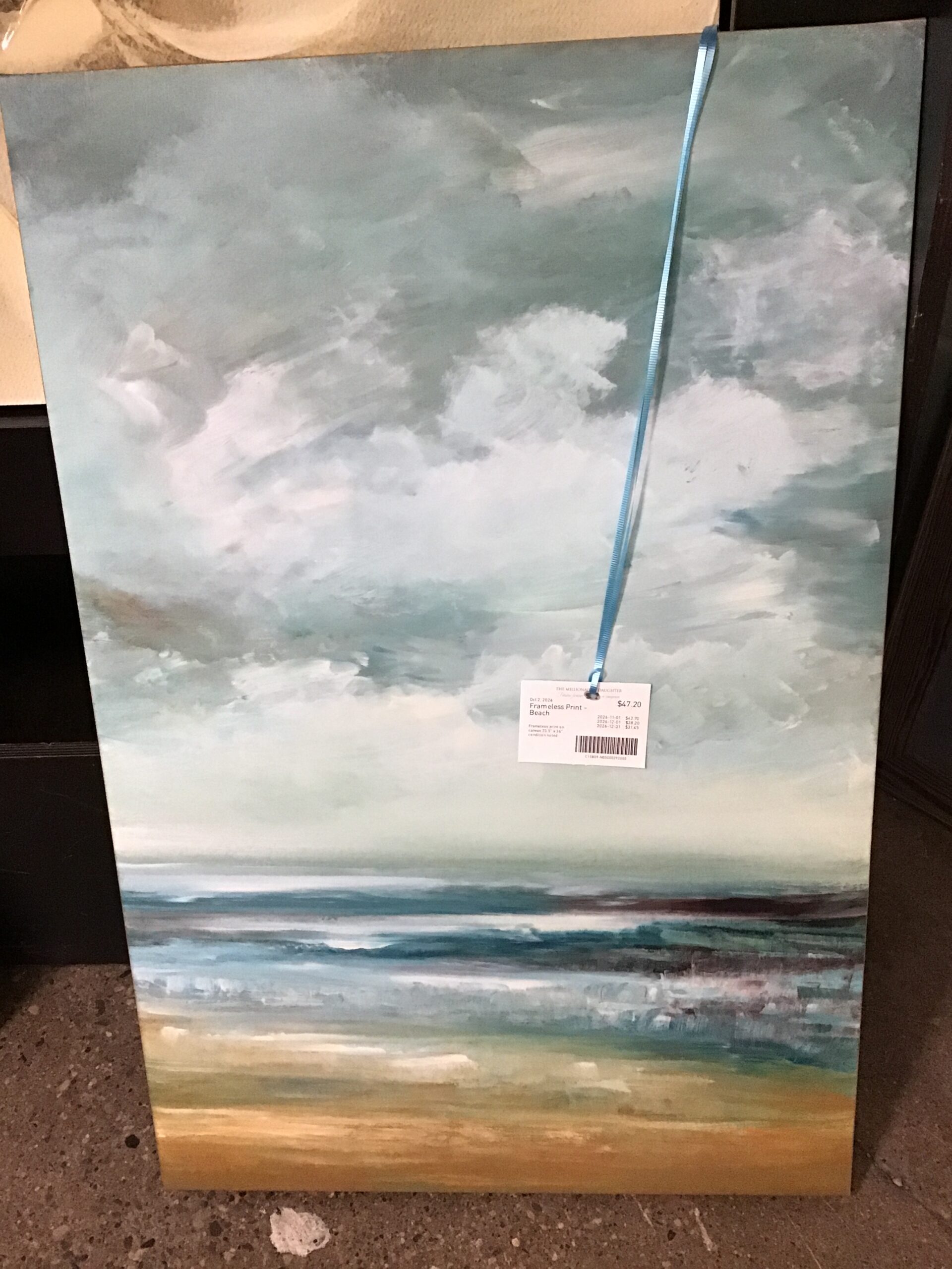 Frameless Print – Beach