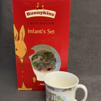 Boxed Bunnykins Infant Set – Bowl & Mug