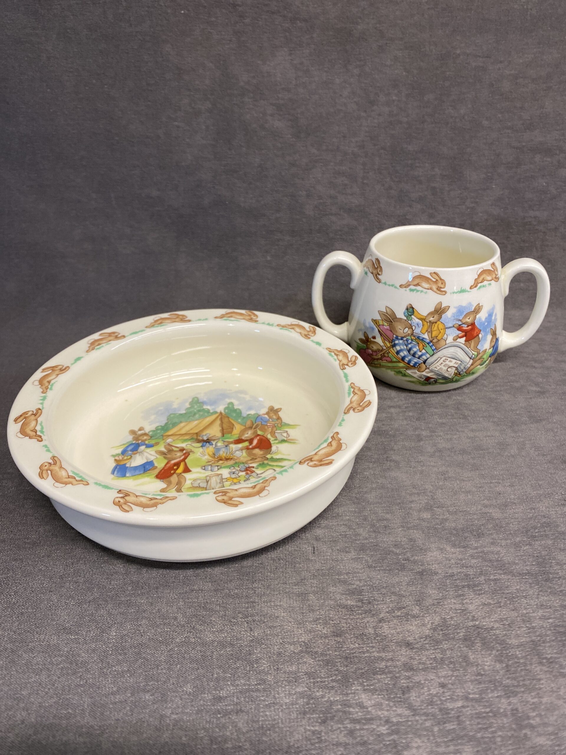 Bunnykins Infant Bowl & Mug