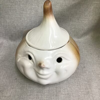 Unique Handmade Ceramic Garlic Holder