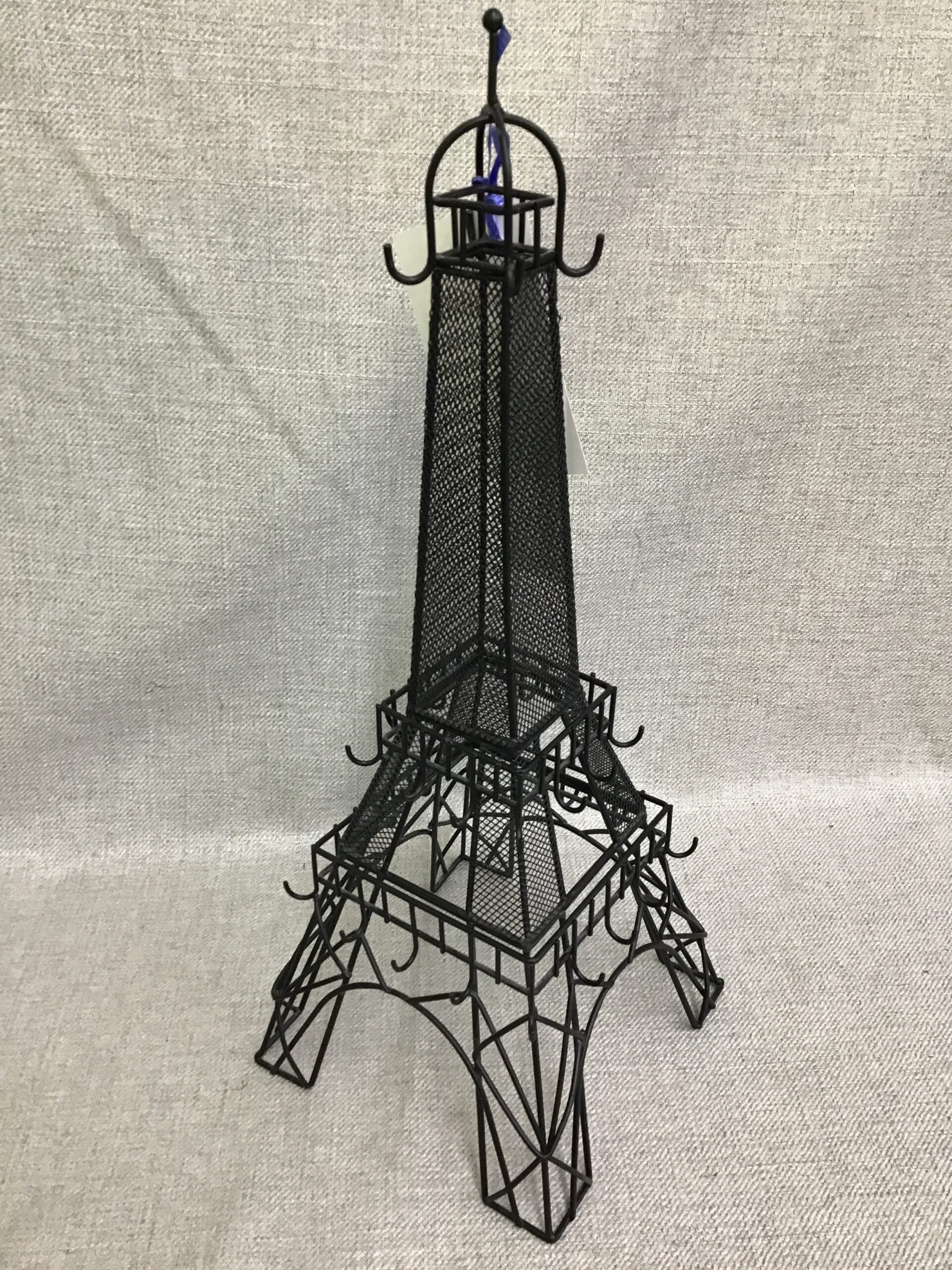 Black Metal Eiffel Tower Jewelry