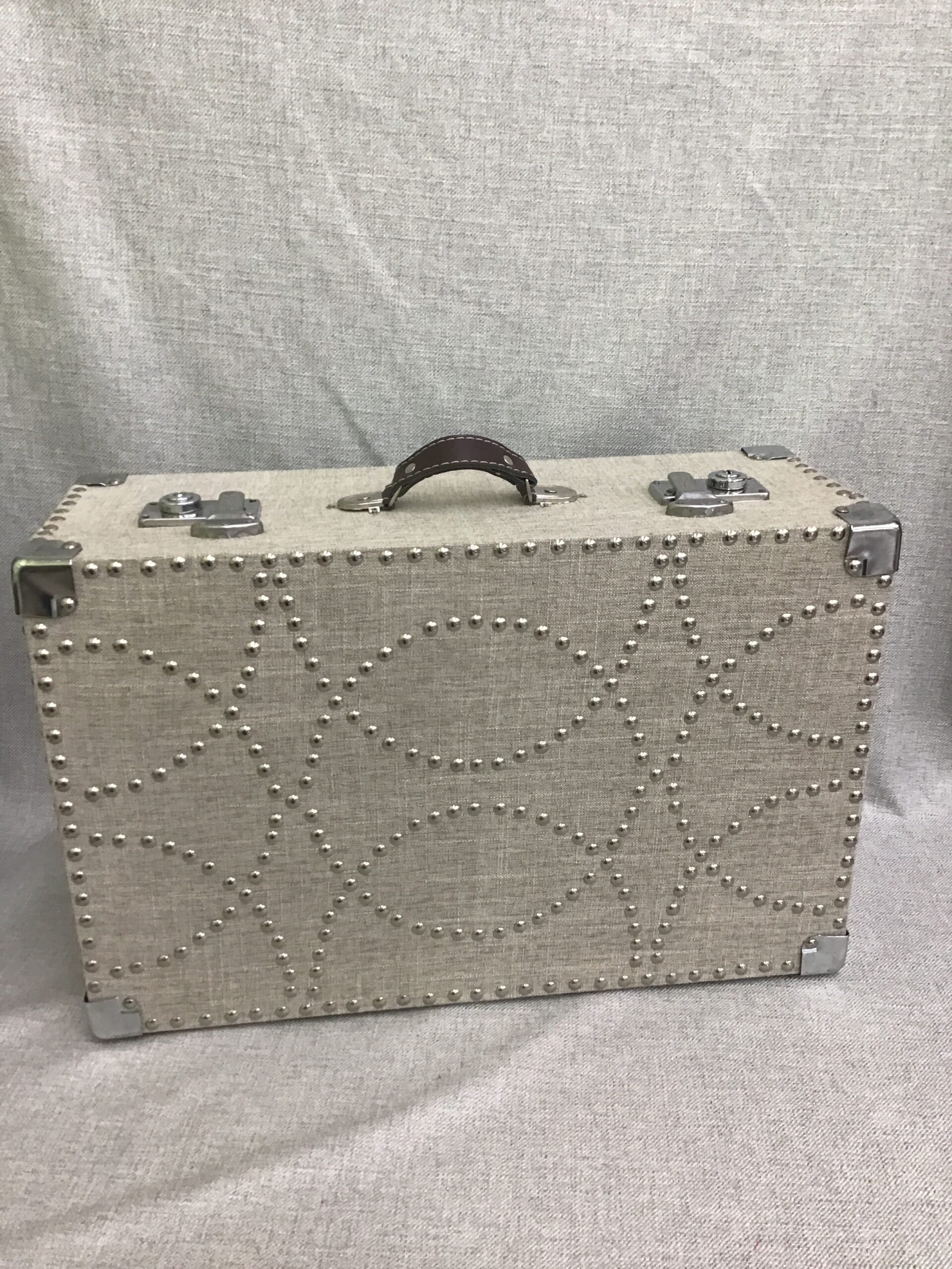 Modern Studded Suitcase