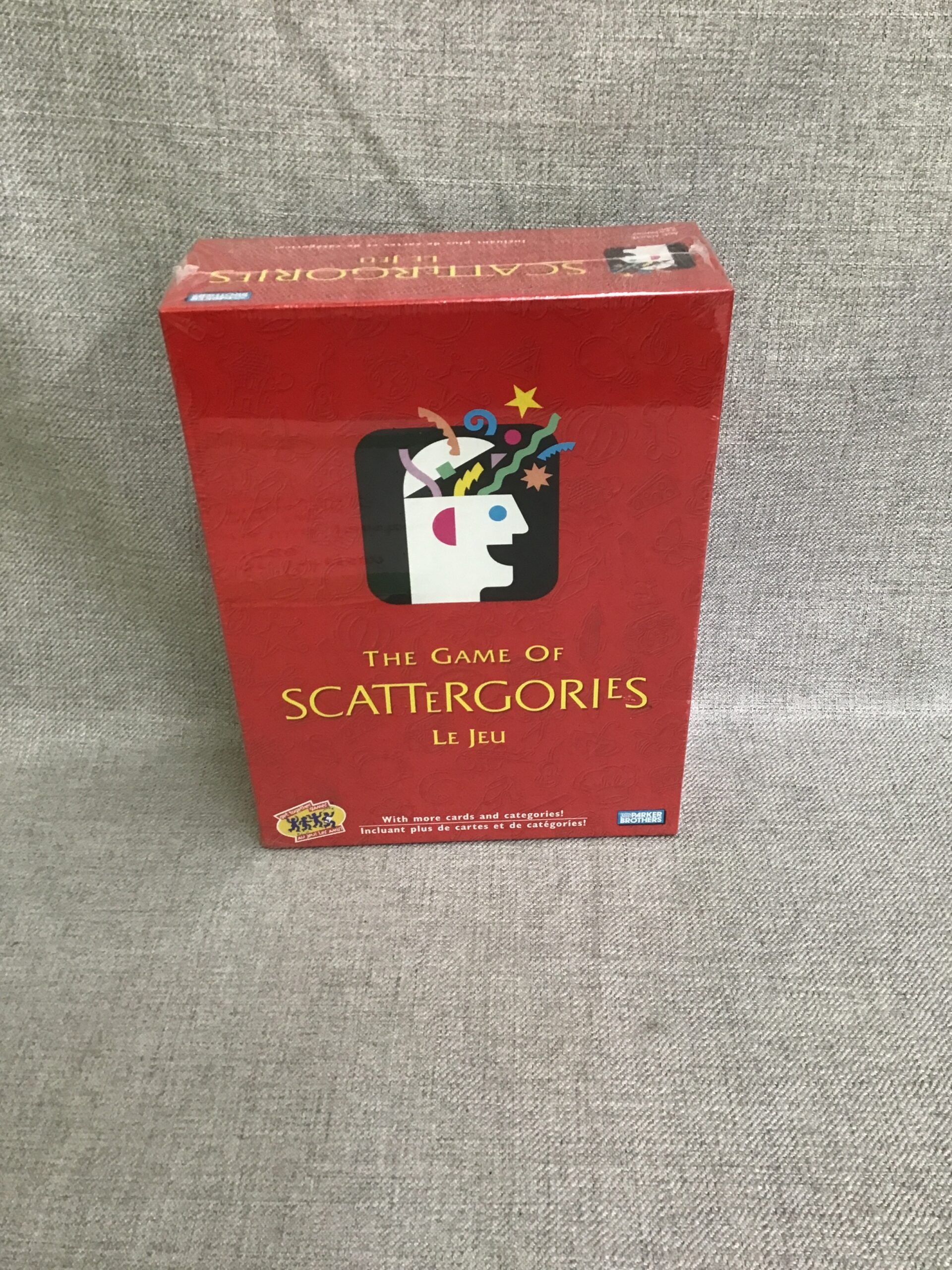 New! Scattergories Board Game